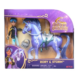 Unicorn Academy Set Papusa Rory Si Unicornul Storm Cu Accesorii