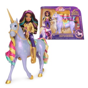 Unicorn Academy Set Sophia Si Wildstar Lumina De Curcubeu - Img 7