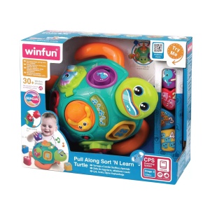 Winfun Jucarie De Tras Testoasa Cu Forme - Img 2