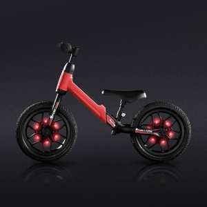 Balance bike QPlay Spark Rosu - Img 4