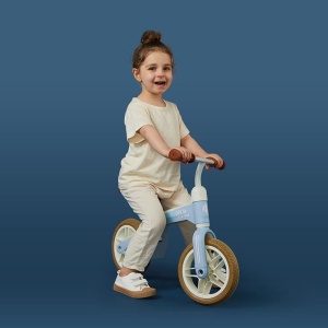 Balance bike Qplay Tech Air Albastru - Img 3