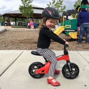Balance bike Qplay Tech Negru - Img 5