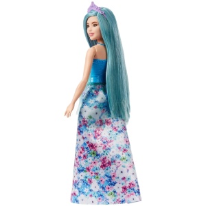 Barbie Dreamtopia Papusa Printesa Cu Par Albastru - Img 5