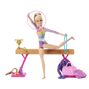 Barbie Papusa Barbie You Can Be Gimnasta Blonda - Img 6