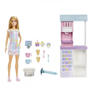 Barbie Set De Joaca Magazinul De Inghetata - Img 4