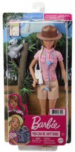 Barbie You Can Be Anything Papusa Zoologist - Img 2