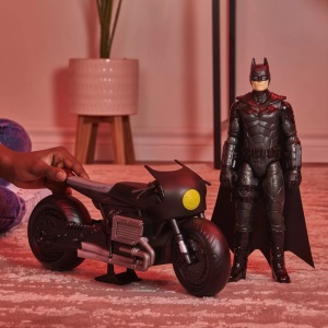 Batman Film Motocicleta Lui Batman Si Figurina Batman 30Cm - Img 6