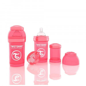 Biberon Twistshake Anti - Colici 180 ml Piersica - Img 1