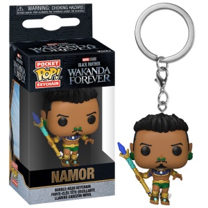 Breloc Funko Pocket POP! Black Panther: Wakanda Forever, Namor, 4 cm - Img 3