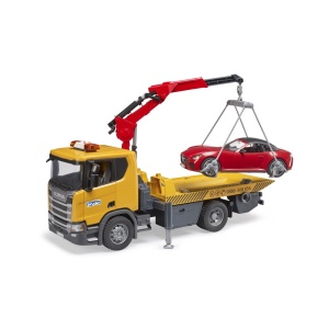 Bruder masina tractare Scania Super 560R cu lumini si sunete - Img 2
