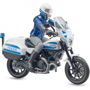 Bruder - Motocicleta De Politie Scrambler Ducati Si Politist - Img 5