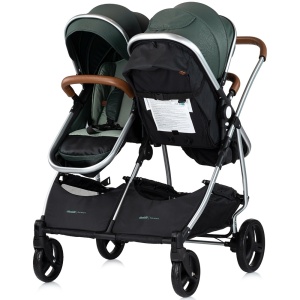 Carucior gemeni Chipolino Duo Smart 2 in 1 basil - Img 4