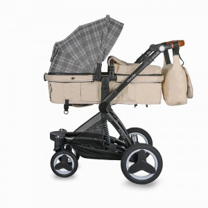 Carucior transformabil 3in1 Coccolle Ambra Safari Beige - Img 6