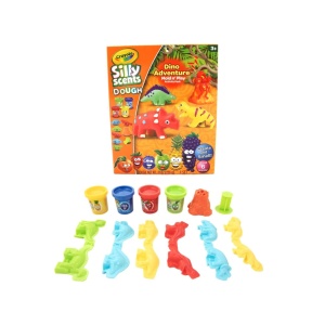 Crayola Silly Scents Set Mediu Dinozaur Cu Accesorii - Img 5