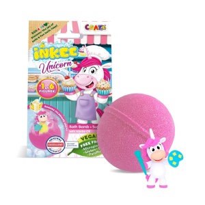 Craze - Bila de baie Inkee cu surpriza unicorn cu diferite meserii
