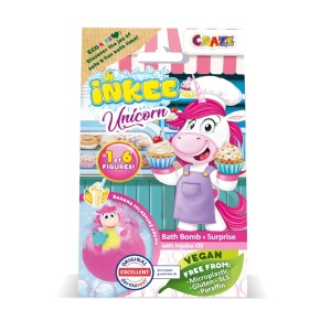Craze - Bila de baie Inkee cu surpriza unicorn cu diferite meserii - Img 3