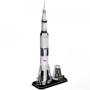 Cubic Fun - Puzzle 3D Nasa - Apollo Saturn V 136 Piese - Img 3