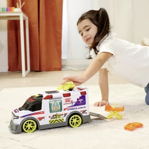 Dickie Toys Ambulanta Cu Lumini Si Sunete 35.5Cm - Img 4