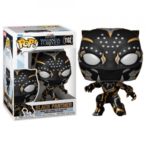 Figurina Funko POP! Black Panther: Wakanda Forever, Black Panther, 9 cm - Img 2