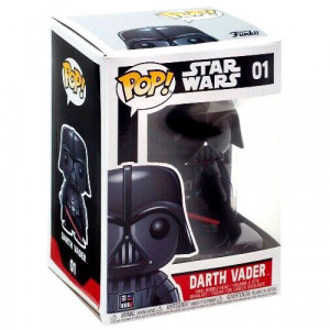 Figurina Funko POP! Star Wars: Darth Vader, 9 cm - Img 2