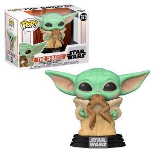 Figurina Funko POP! Star Wars: The Mandalorian - The Child cu broasca, 9 cm - Img 2