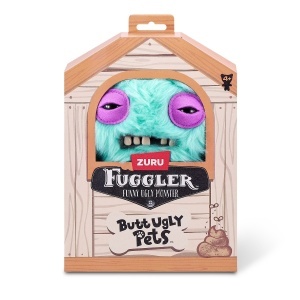 Fuggler - Jucarie de plus, 23 cm - Ciudateii animale uratele, Suspicious Fox - Pomeranian - Img 4