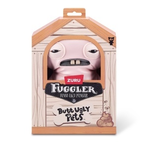 Fuggler - Jucarie de plus, 23 cm - Ciudateii animale uratele, Uncladimir Tootin - Img 4