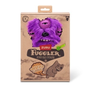 Fuggler - Jucarie de plus, 23 cm - Ciudateii cu fata de part, Alien - long pile - Img 4