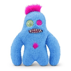 Fuggler - Jucarie de plus, 23 cm - Ciudateii cu par, Sasquoosh - Tuft - Blue