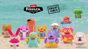 Fuggler - Jucarie de plus, 23 cm - Ciudateii in vacanta, Smiley O Riley - green - Img 6