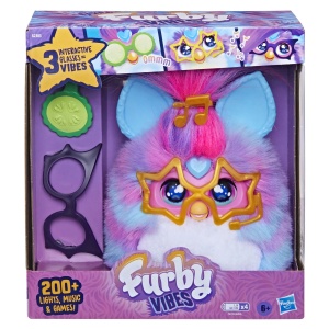 Furby Vibes Jucarie Interactiva Blue Razz