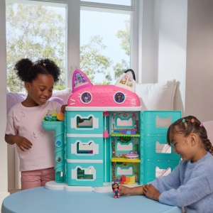 Gabbys Dollhouse Casa De Papusi A Lui Gabby Cu Figurine Si Accesorii - Img 4