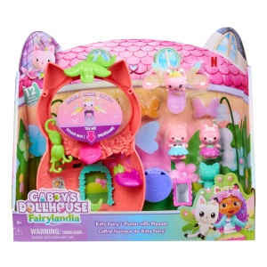 Gabbys Dollhouse Fairylandia Set De Joaca Zana Pisicutei Cu Figurine Si Accesorii