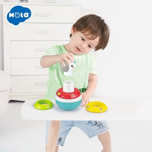 Hopa Mitica Roly Poly Unicorn Cu Inele Pentru Stivuit - Img 5