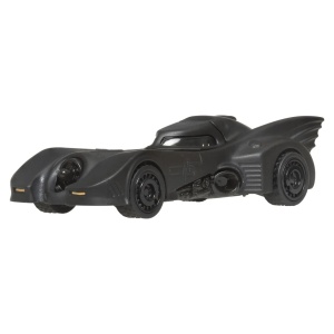 Hot Wheels Masinuta Metalica Cu Sistem Pull Back Batmobile Night Burnerz Scara 1:43 - Img 4