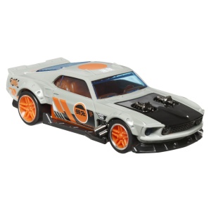 Hot Wheels Masinuta Metalica Cu Sistem Pull Back Ford Mustang 1969 Scara 1:43 - Img 3