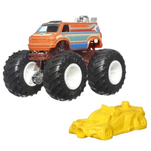 Hot Wheels Monster Truck Masinuta Dodge Ram Van Scara 1:64 - Img 2