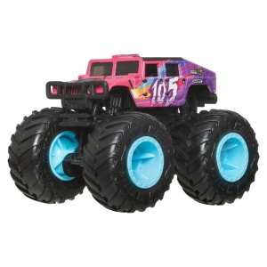 Hot Wheels Monster Truck Masinuta Humvee 4-Ct Fastback Scara 1:64 - Img 2
