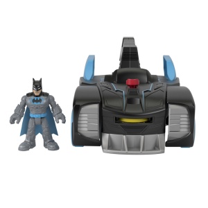 Imaginext Dc Super Friends Vehicul Cu Figurina Bat-Tech Batmobil - Img 4