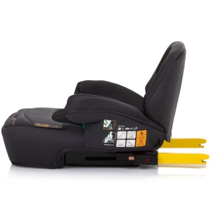 Inaltator auto Chipolino Safy I-Size 125-150 cm obsidian cu sistem Isofix - Img 3