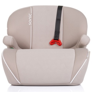 Inaltator auto Chipolino Sonic I-Size 125-150 cm cu sistem Isofix tiramisu, testat ADAC - Img 2