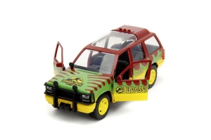 Jada Jurassic World 30Th Anniversary Masinuta Metalica Ford Explorer 1993 Scara 1 La 32 - Img 4