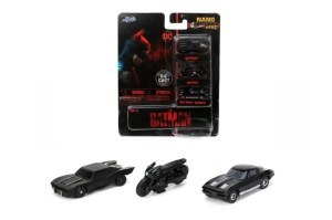 Jada Set 3 Vehicule Nano Batman 4Cm - Img 5