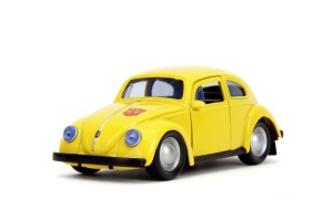 Jada Transformers Masinuta Metalica Bumblebee Volkswagen Beetle Scara 1:32 - Img 6