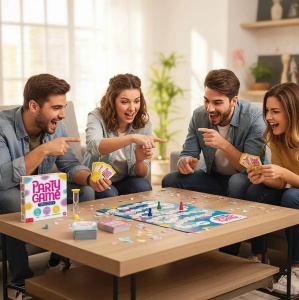 Joc De Societate Party Game Trilogy In Limba Romana - Img 4