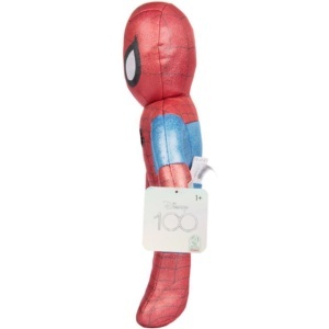 Jucarie din material textil (glitter) cu sunete Spiderman, 40 cm - Img 3