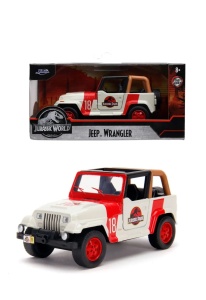 Jurassic World Masinuta Metalica Jeep Wrangler Scara 1 La 32 - Img 4