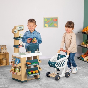 Magazin pentru copii Smoby Market cu 34 accesorii - Img 4