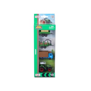 Maisto Set 4 Utilaje Agricole Fendt