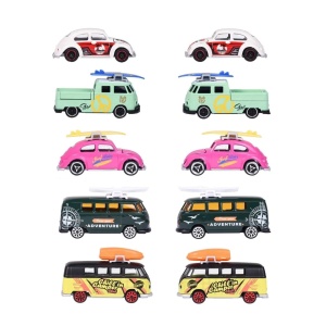 Majorette Set 5 Masinute Metalice Volkswagen 7.5Cm - Img 6
